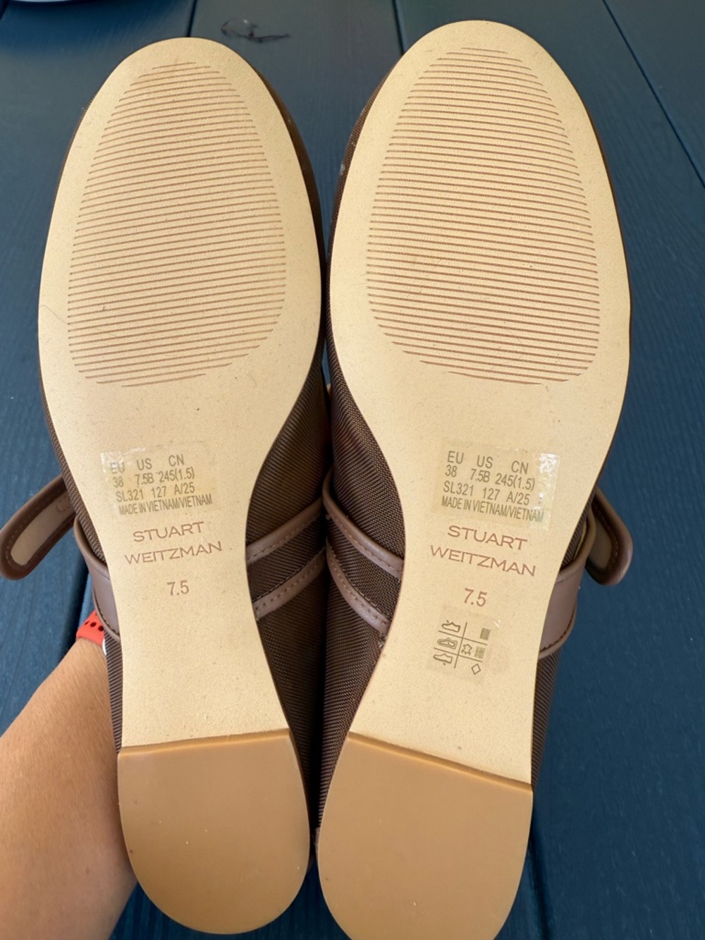 STUART WEITZMAN
Women's Brown Piper Ballet - Picture 6 of 6